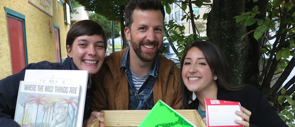 A Good Book Drive team