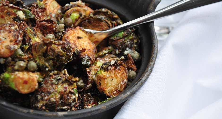 crispy brussel sprouts