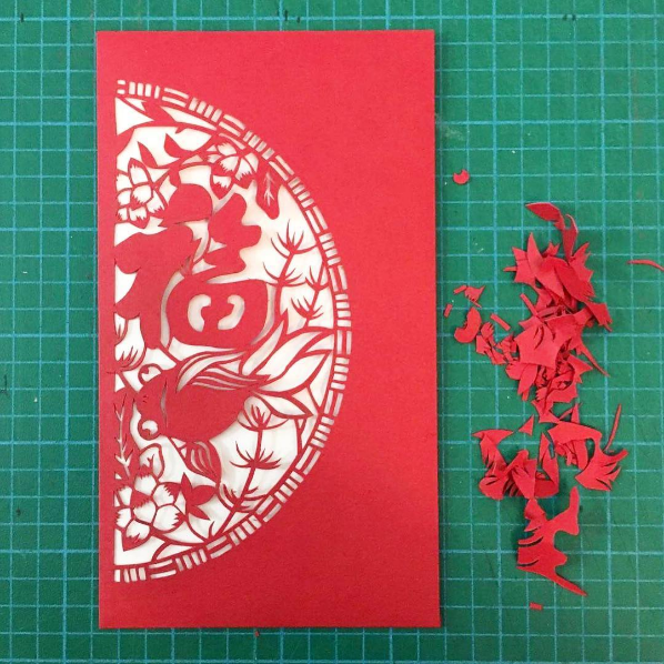 lucky red envelope art