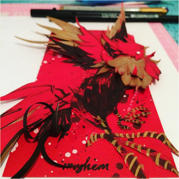 lucky red envelope art